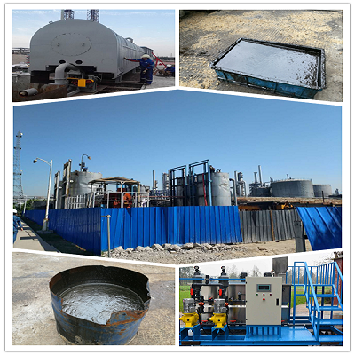 Обработка нефтесодержащего шлама Обработка нефтесодержащего шлама