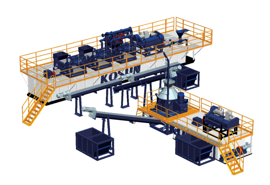 Система обработки шламов на масляной основе